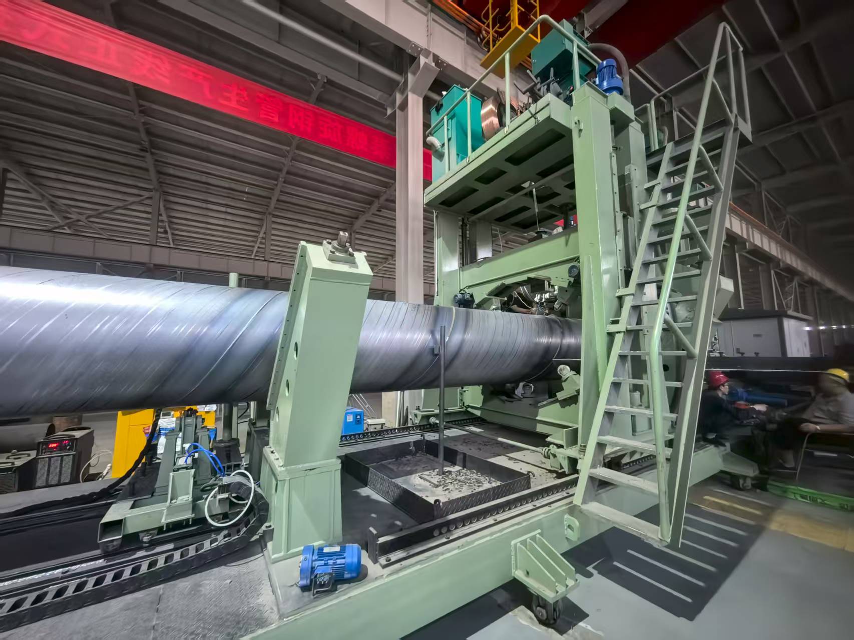 螺旋钢管生产设备